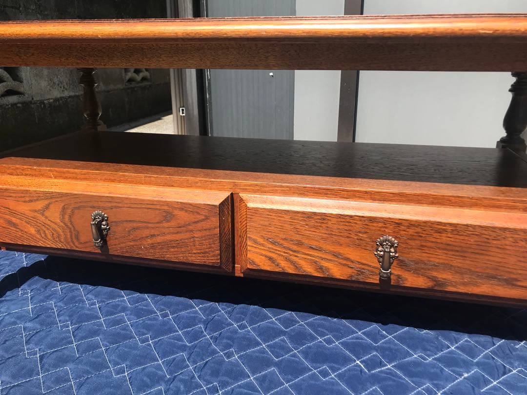 zaq ☆カントリーハウス ブルージュ　三越　引出付センターテーブル