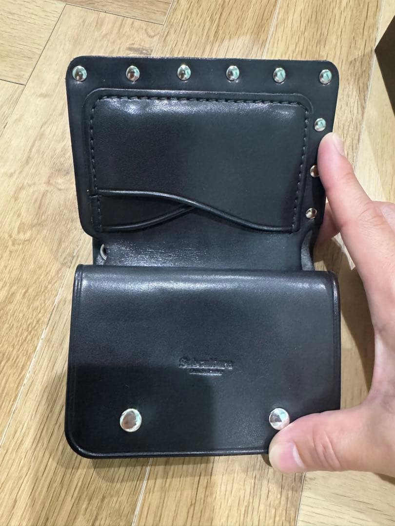 Subculture サブカルチャー レザーウォレット 二つ折り財布