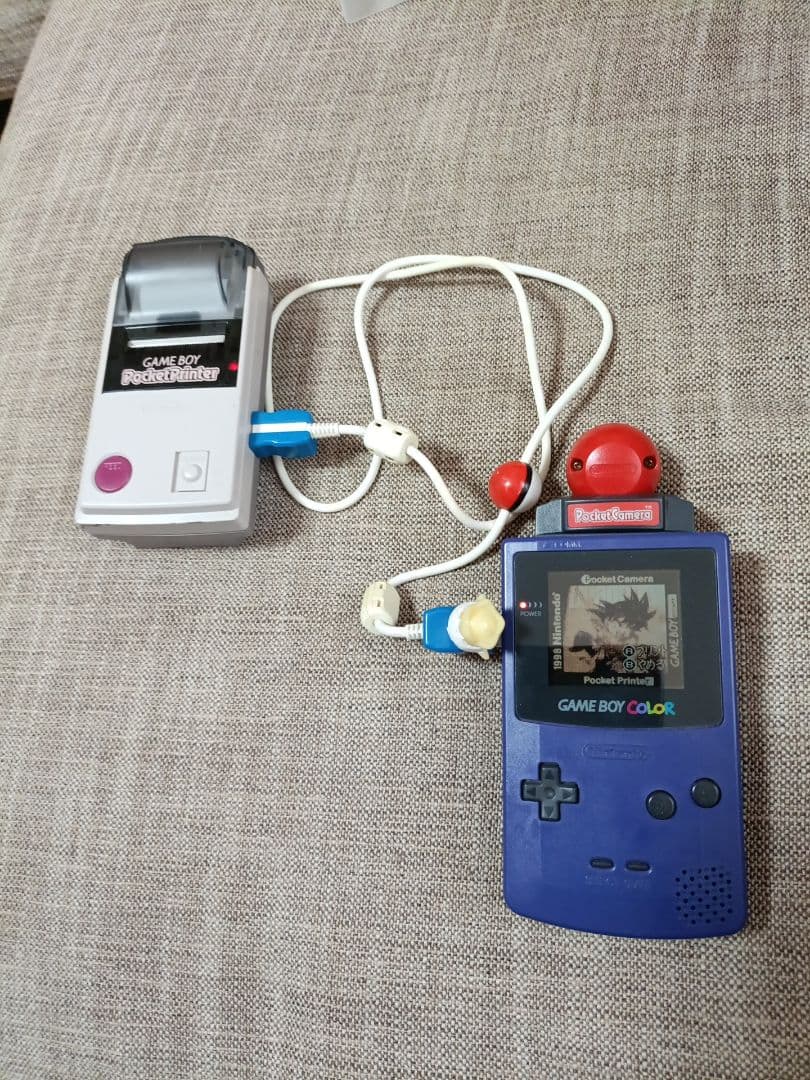 動作確認済　ゲームボーイ　プリンター　＆　トゲピーケーブル　おまけ付き