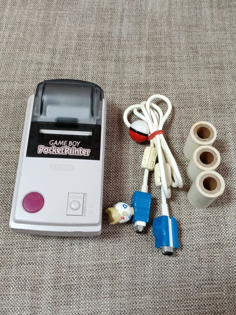 動作確認済　ゲームボーイ　プリンター　＆　トゲピーケーブル　おまけ付き