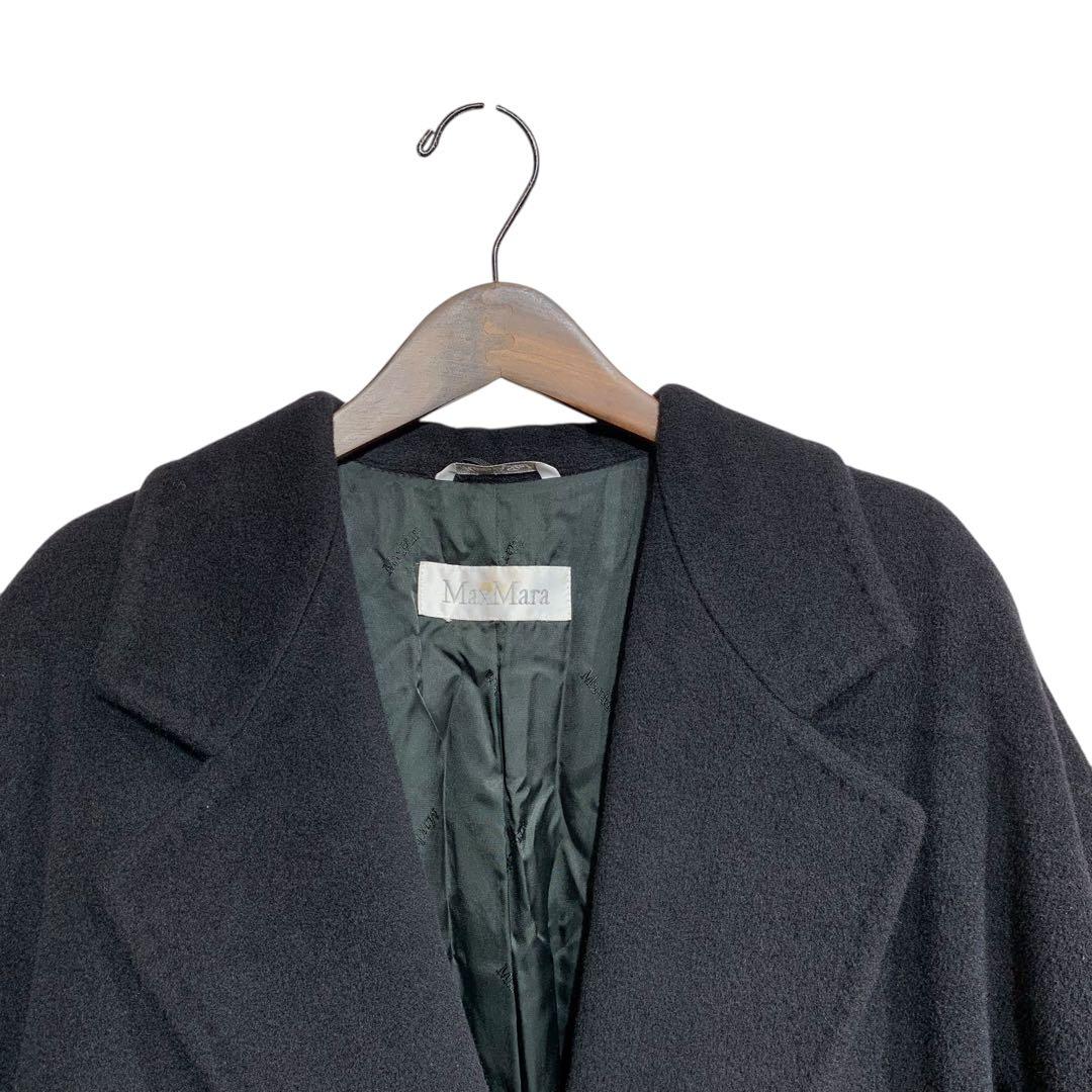 MaxMara カシミヤ混ダブルチェスターコート　サイズ38