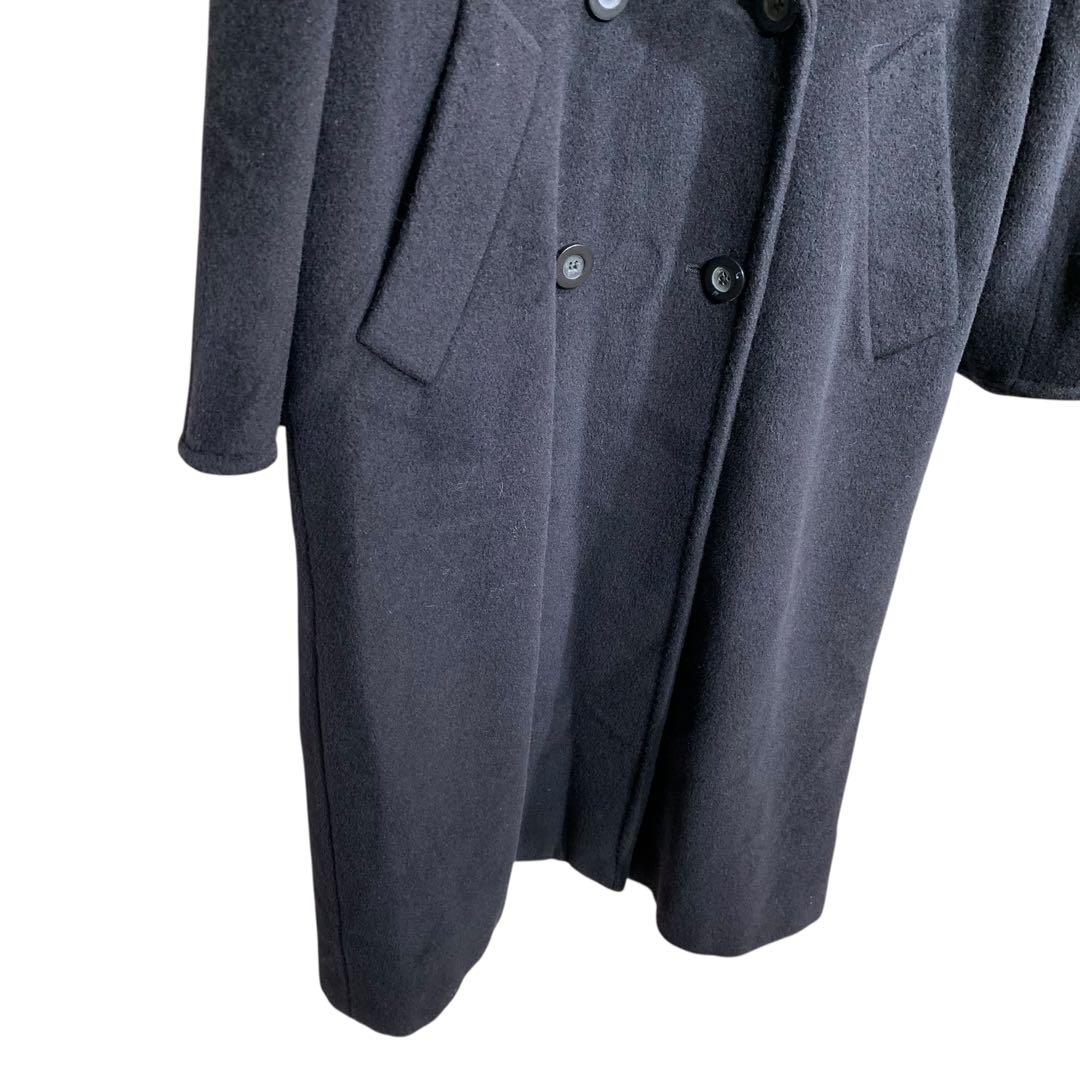 MaxMara カシミヤ混ダブルチェスターコート　サイズ38