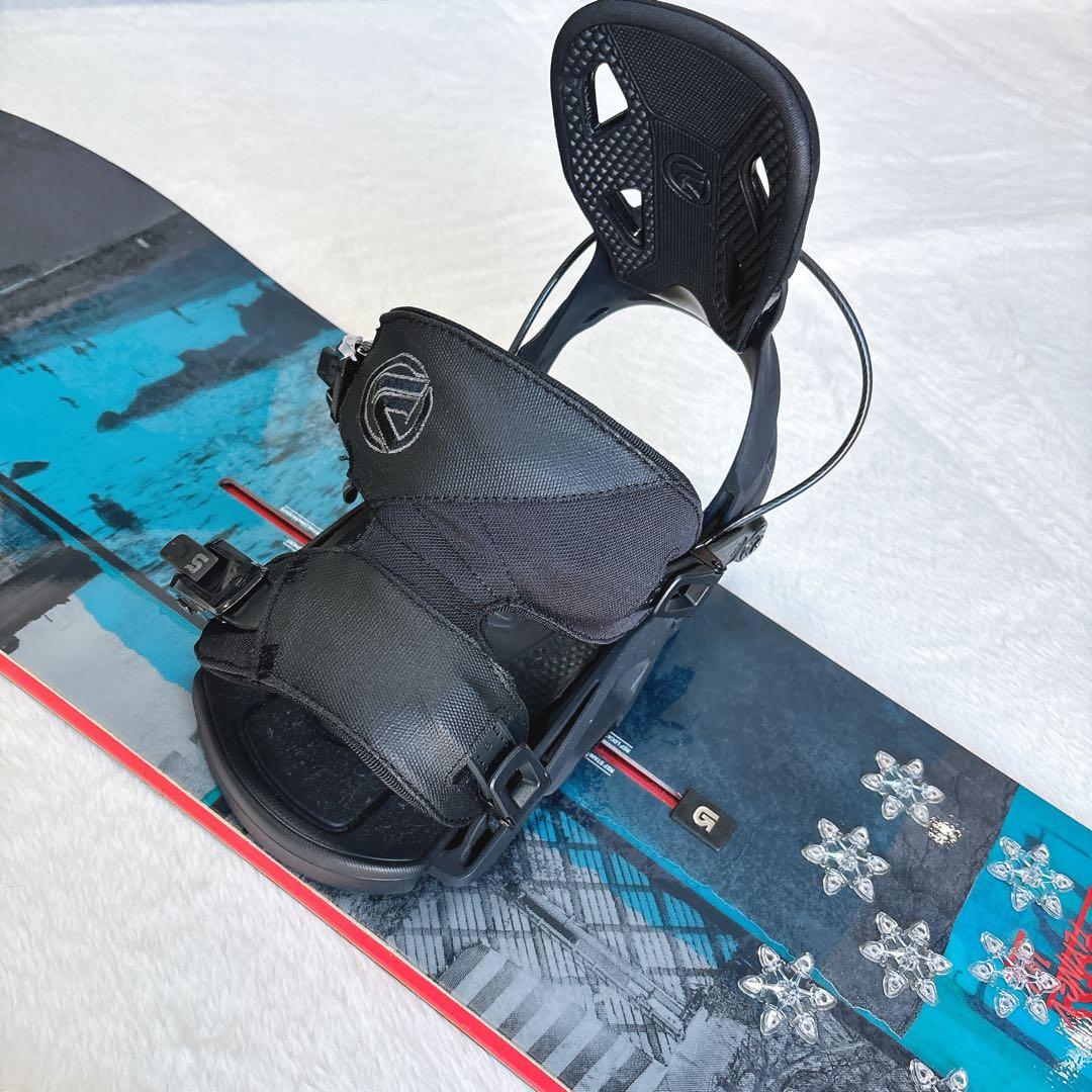 BURTON ボード PROCESS 162 FLOW ビンディング　FUSE