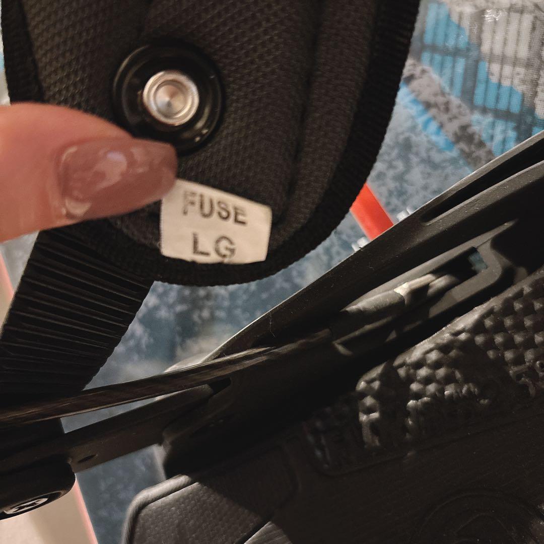 BURTON ボード PROCESS 162 FLOW ビンディング　FUSE