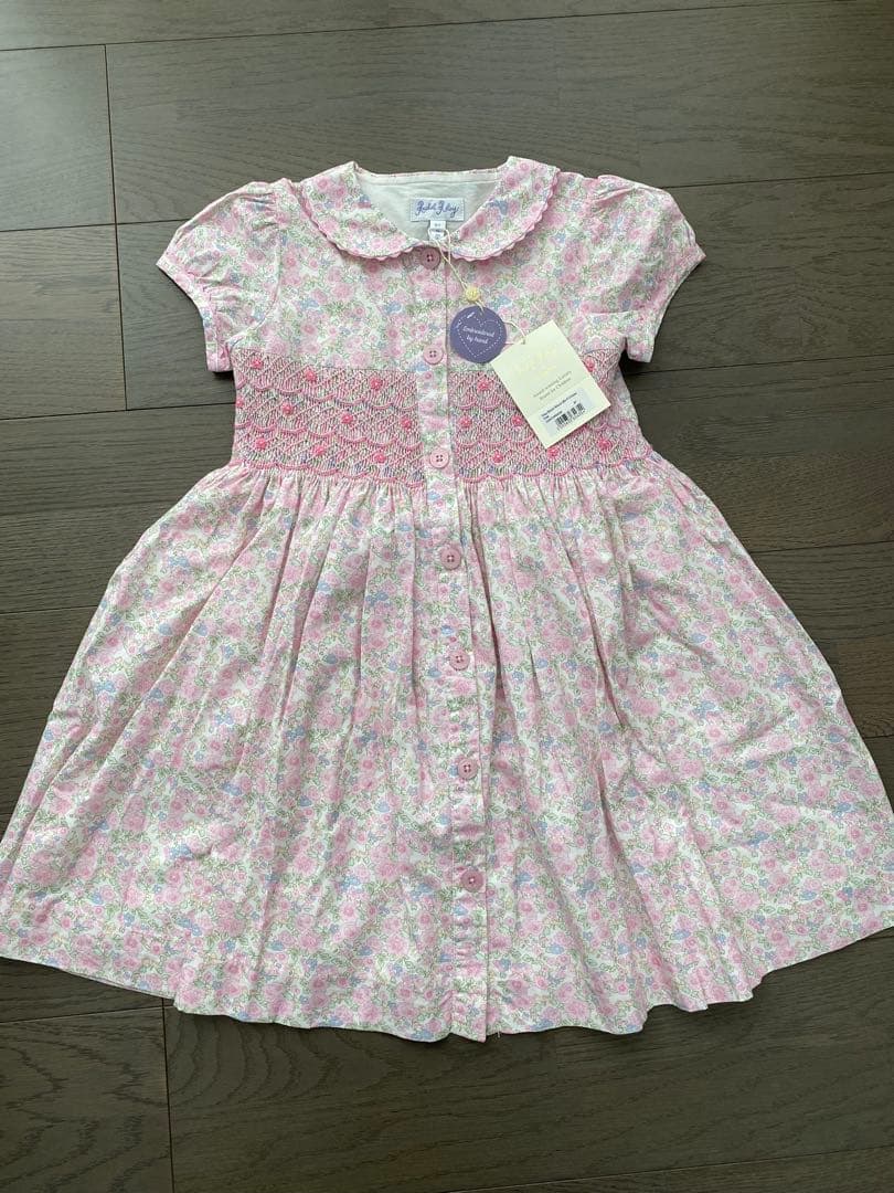 新品タグ付き　RachelRiley★DitsyPinkBloom 6y