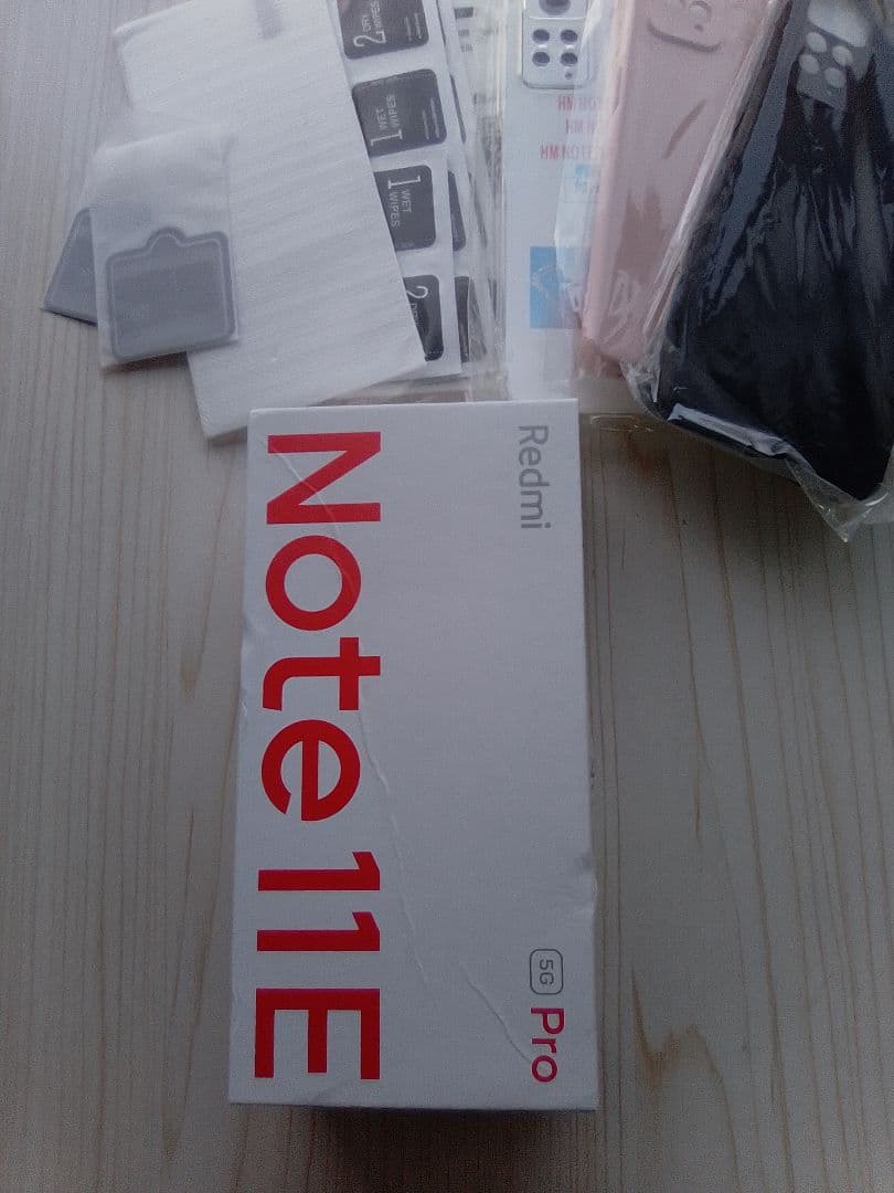 【超美品】Xiaomi Redmi Note 11 E Pro 5G 本体セット