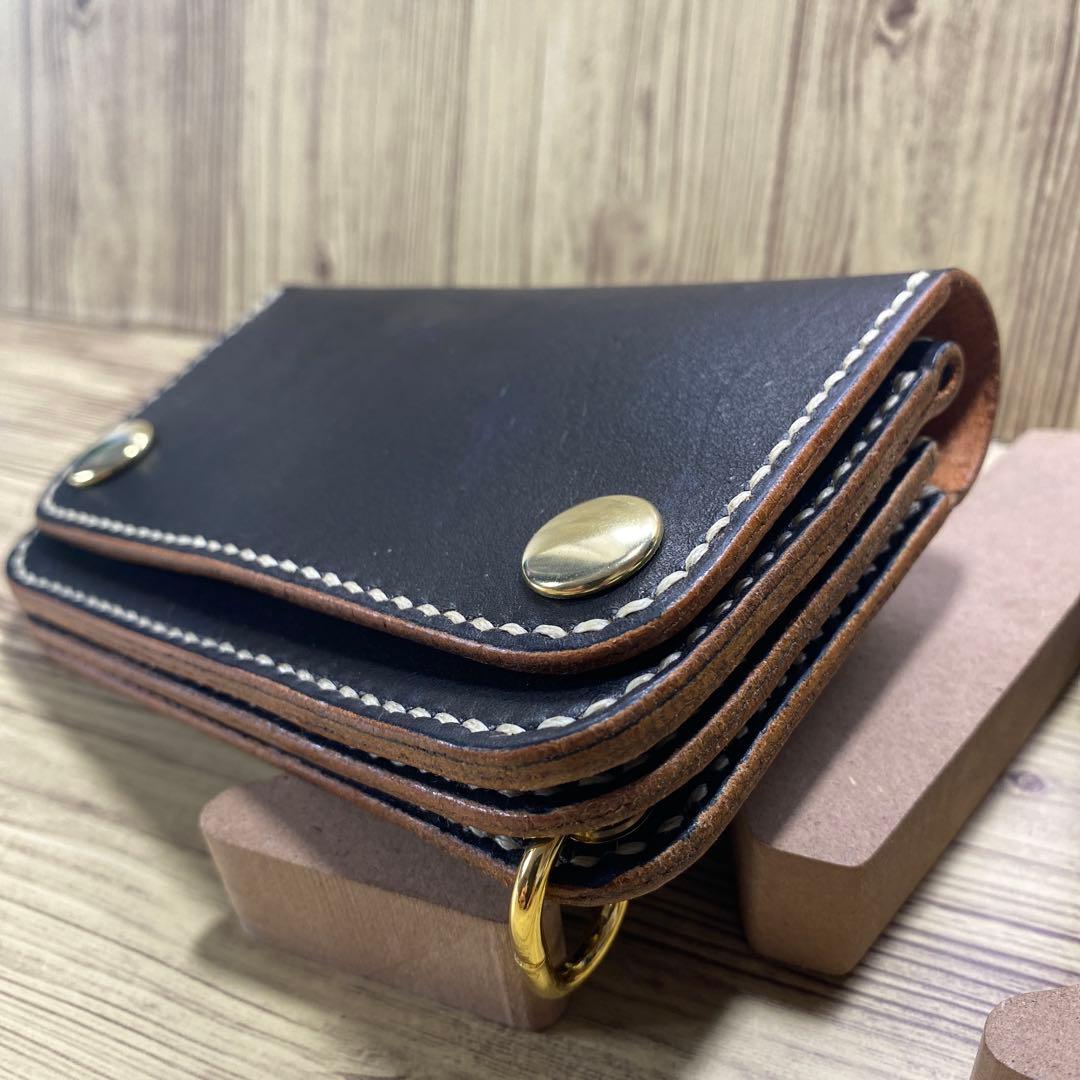 ミドルトラッカーウォレット2 丘染め（茶芯）カードケース付き特別限定品