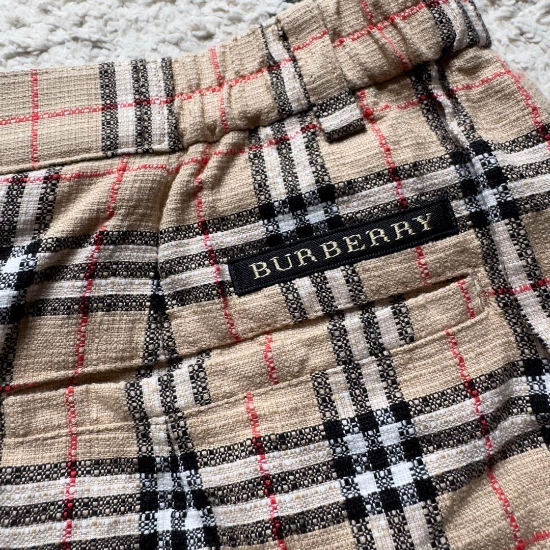 大きいサイズ　バーバリーゴルフ　ノバチェック　ハーフパンツ　ショーツ　15号