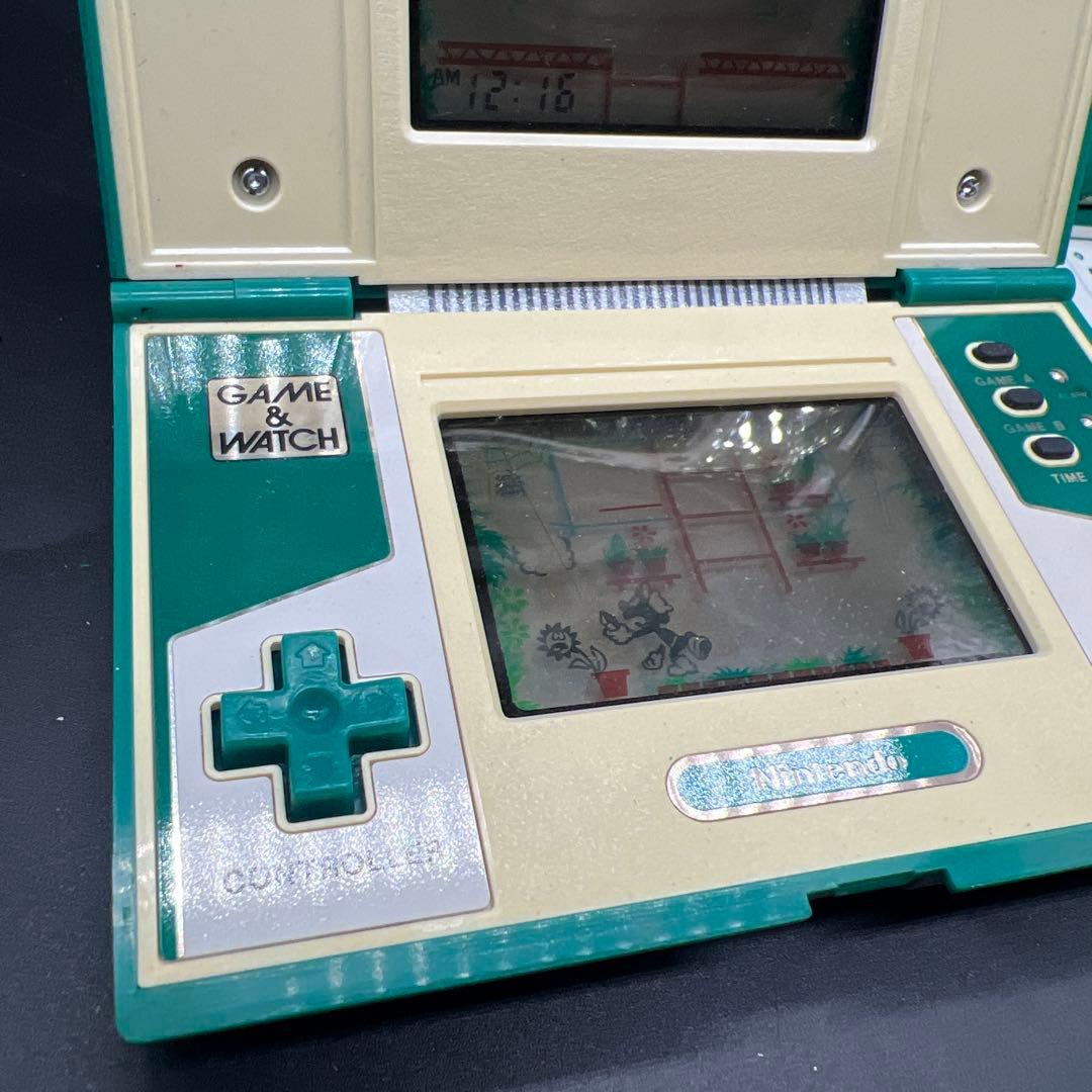 動作OK 任天堂 ゲーム&ウオッチ GREEN HOUSE GH-54 説付き