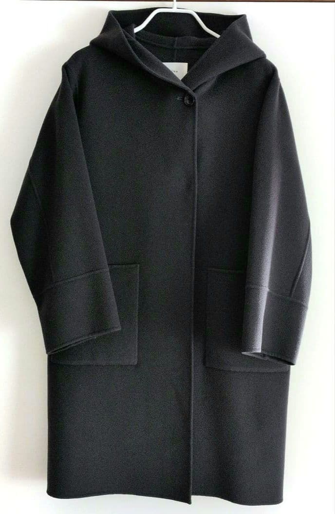 美品 IENA イエナ Hamiltonリバーフードコート グレー 38