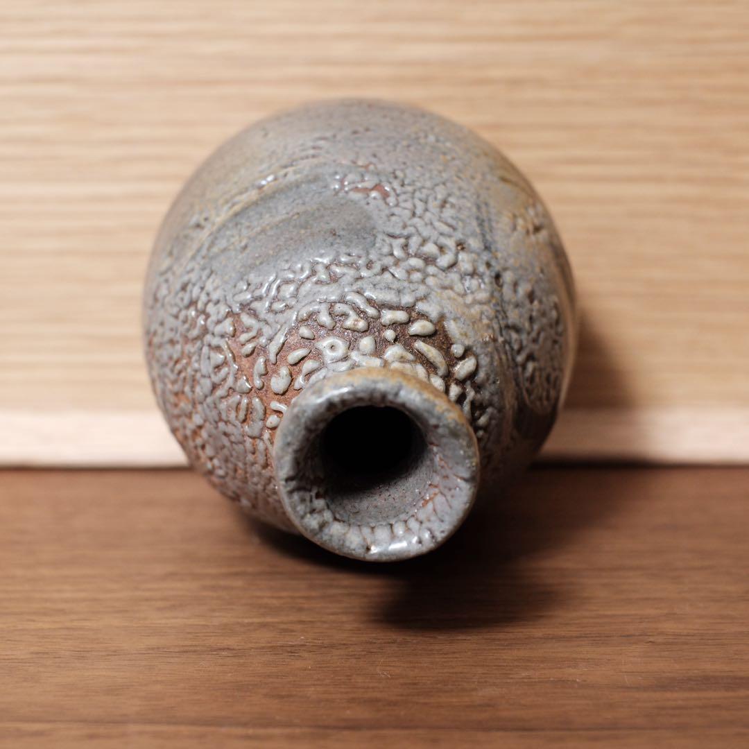 【12月13日まで】丸田宗彦　絵唐津窯変徳利　共箱　共布　栞付き　最高の上り。