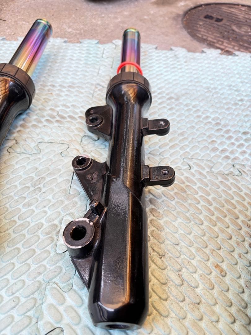 NCY フロントフォーク シグナスx4型5型チタンカラー