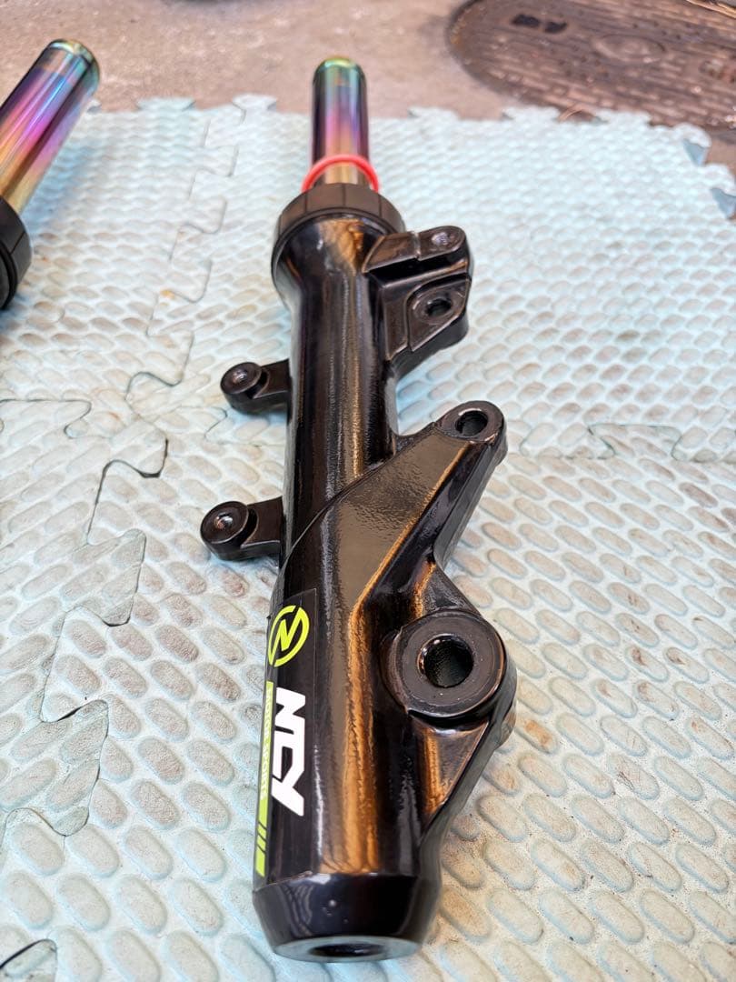 NCY フロントフォーク シグナスx4型5型チタンカラー