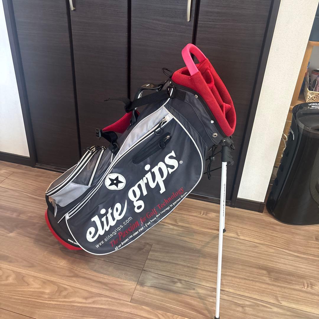 エリートグリップ　elite grips キャディバッグ お値下げ中