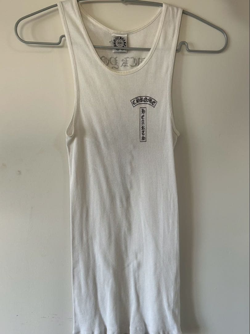 Chrome Hearts ホワイト タンクトップ