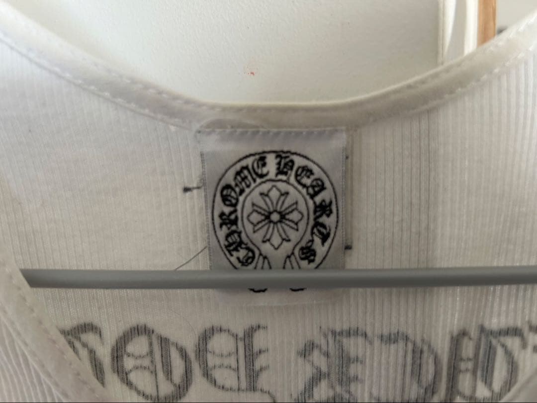 Chrome Hearts ホワイト タンクトップ