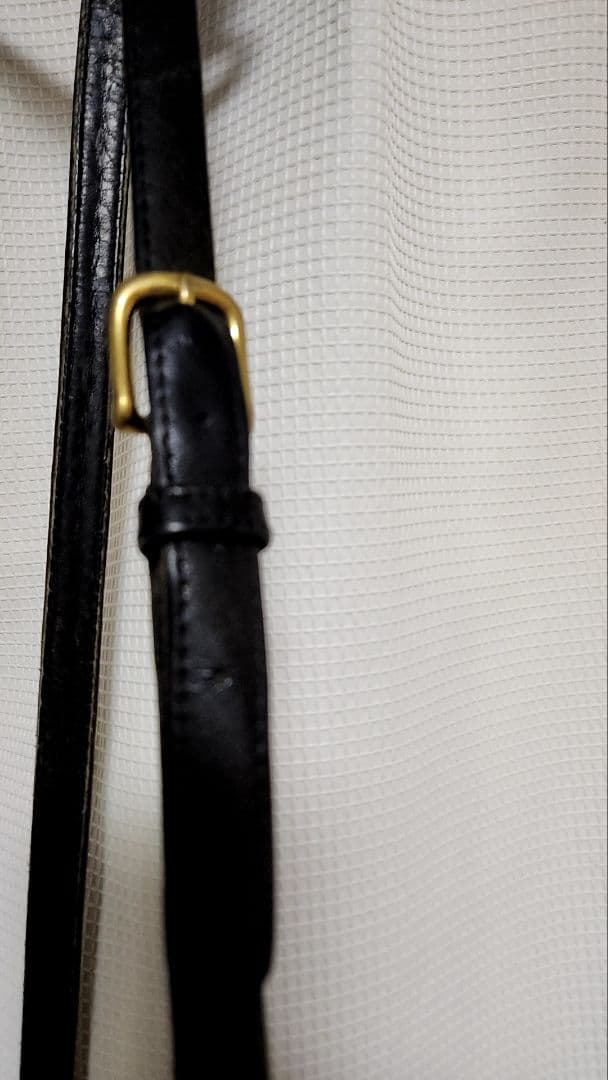 OLD COACH レザーショルダーバッグ　アメリカ製