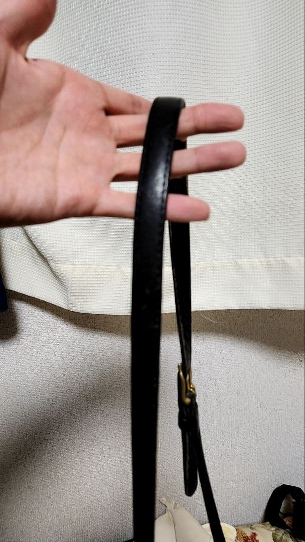 OLD COACH レザーショルダーバッグ　アメリカ製