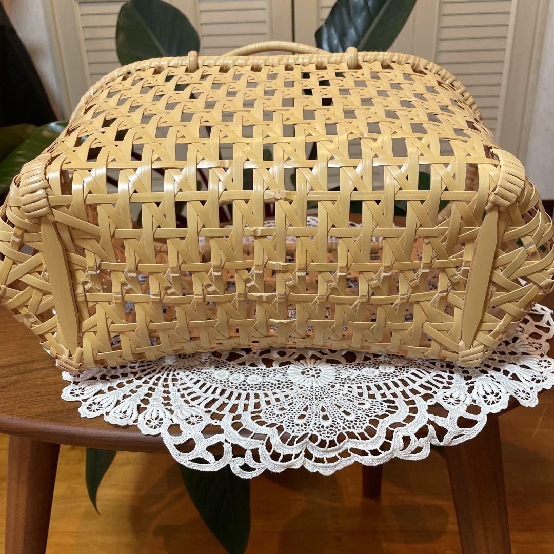 【未使用】♡ 大分県の竹細工籠