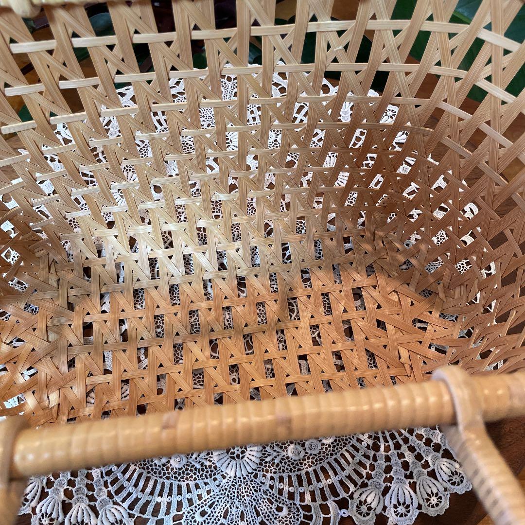 【未使用】♡ 大分県の竹細工籠