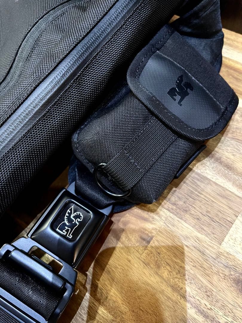 美品CHROME KADET 9Lカデット ブラック　ポーチ付き