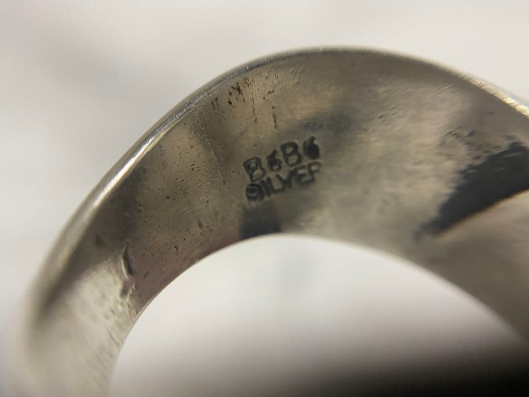 BeBe SILVER リング 約17号