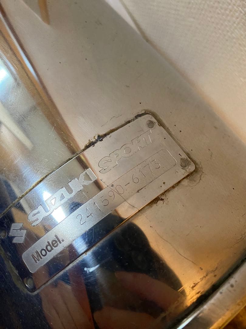 希少スズキスポーツ マフラー 241590-6173