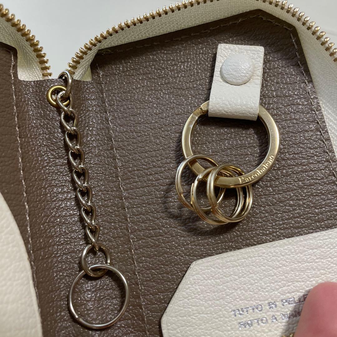 【美品】ラルコバレーノ　スマートWキーケース