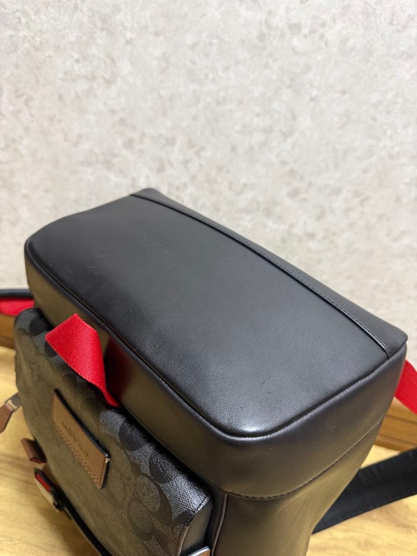 COACH コーチ トラック バックパック リュックサック レザー