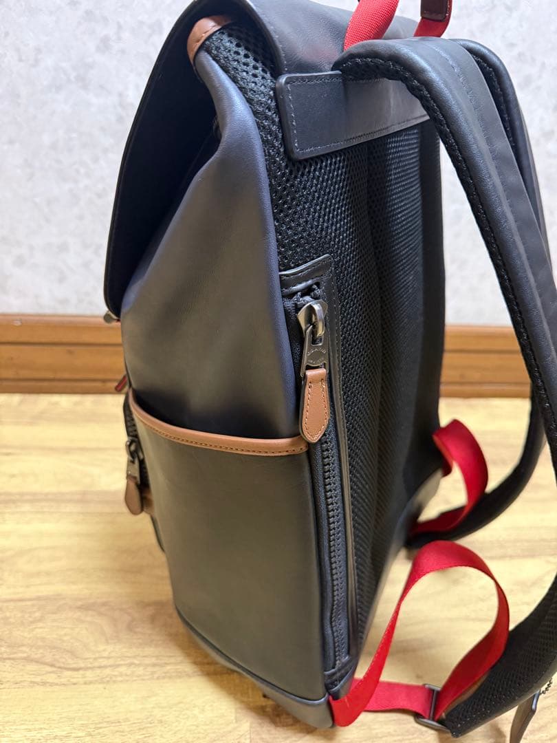 COACH コーチ トラック バックパック リュックサック レザー