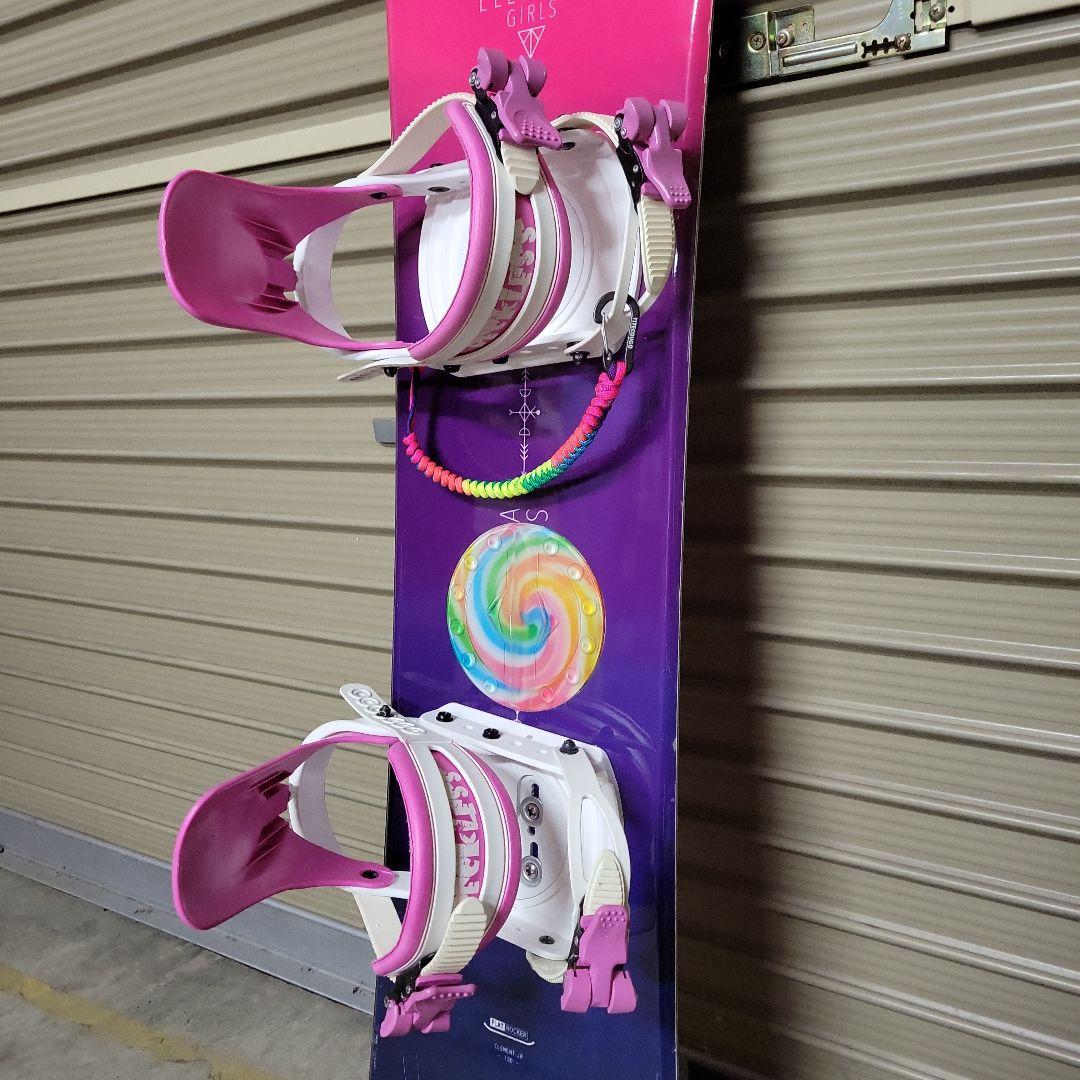 ELEMENT GIRLS 130 スノーボード ROCKER Jr130