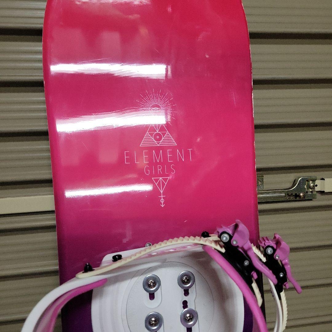 ELEMENT GIRLS 130 スノーボード ROCKER Jr130