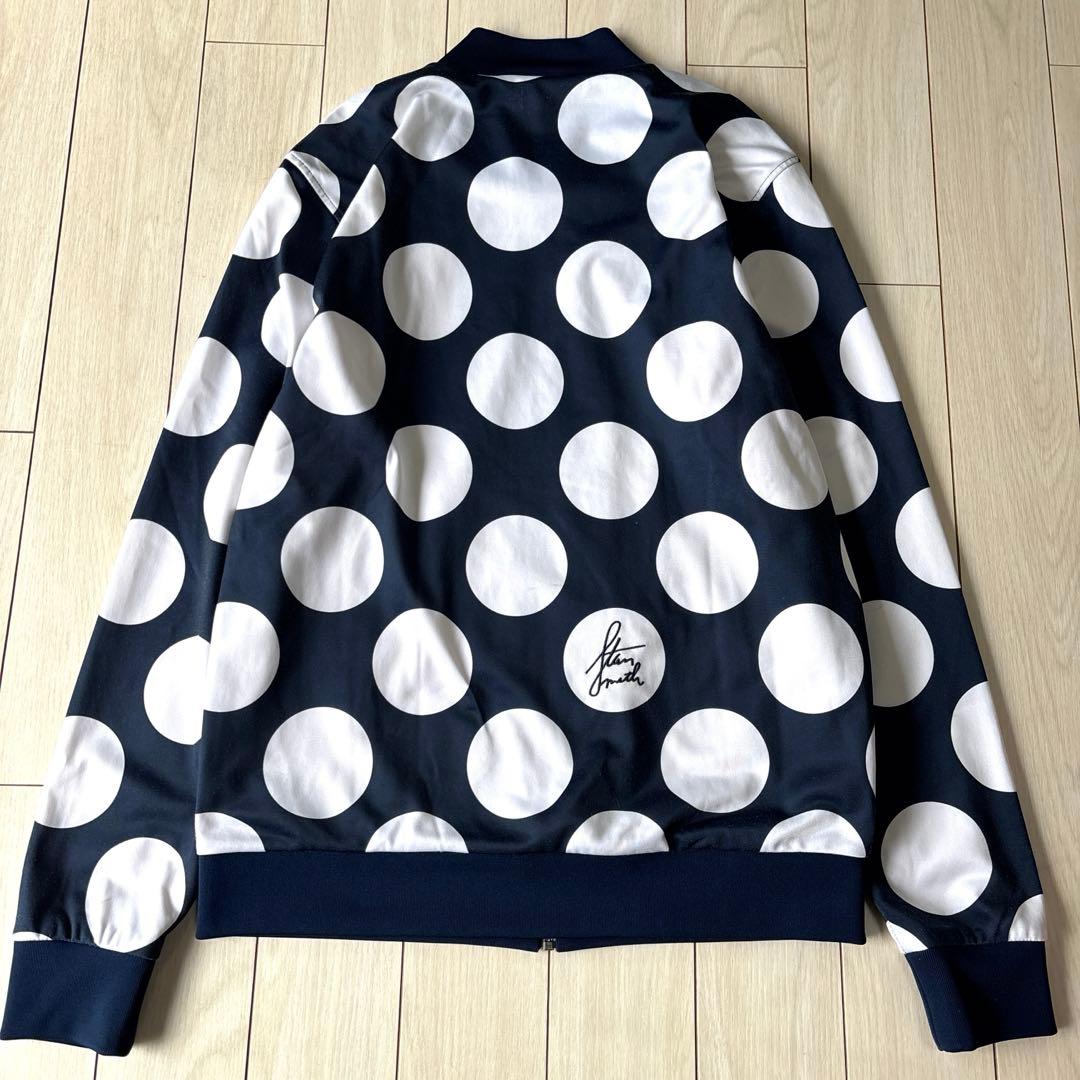 専用【スタンスミス/希少/L】アディダス　トラックジャケット　ネイビー 　ドット