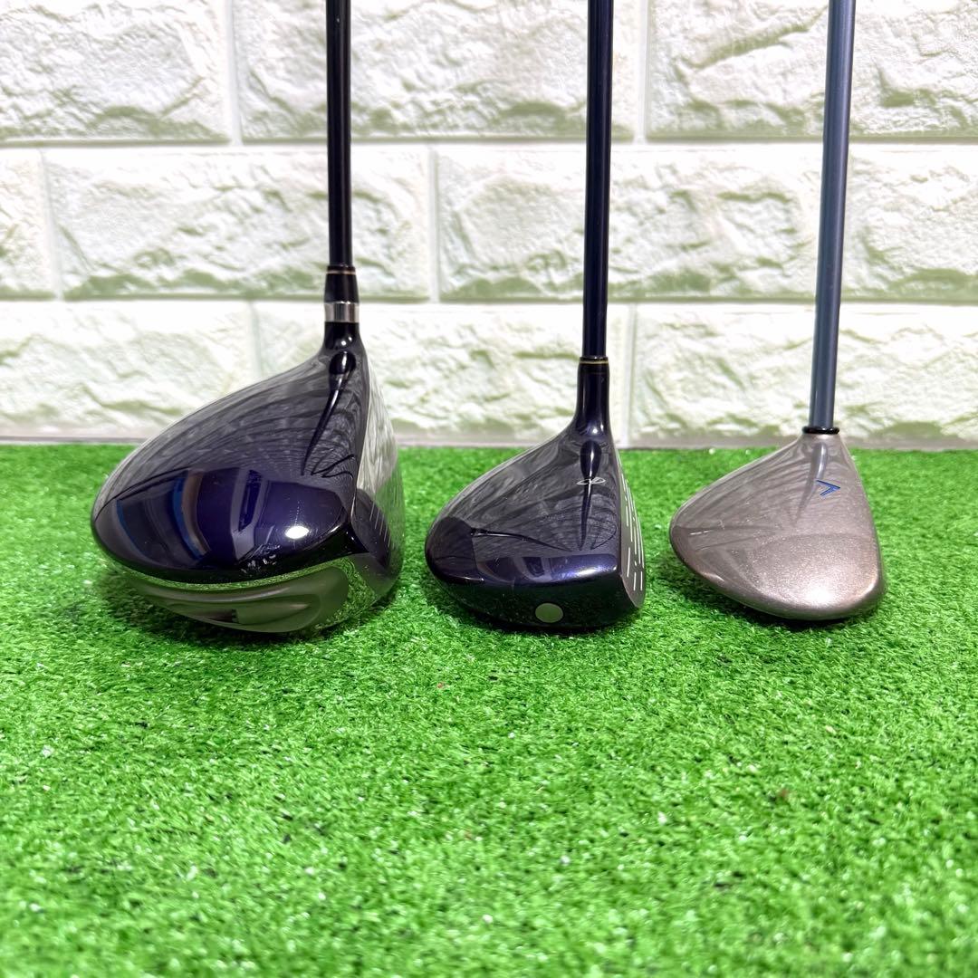 ゴルフセット　レディース　マルマン　FIGARO 打感良好　すぐ使える　カーボン