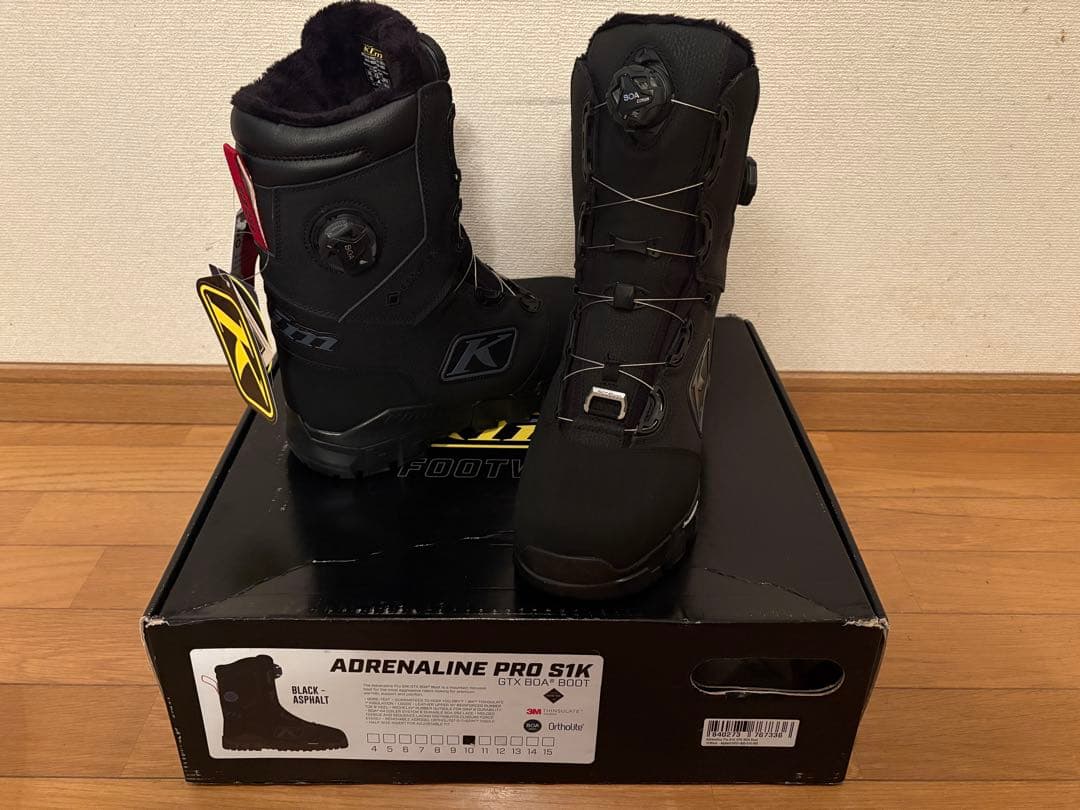 KLIM スノーモービルブーツ　クライム　中綿タイプ