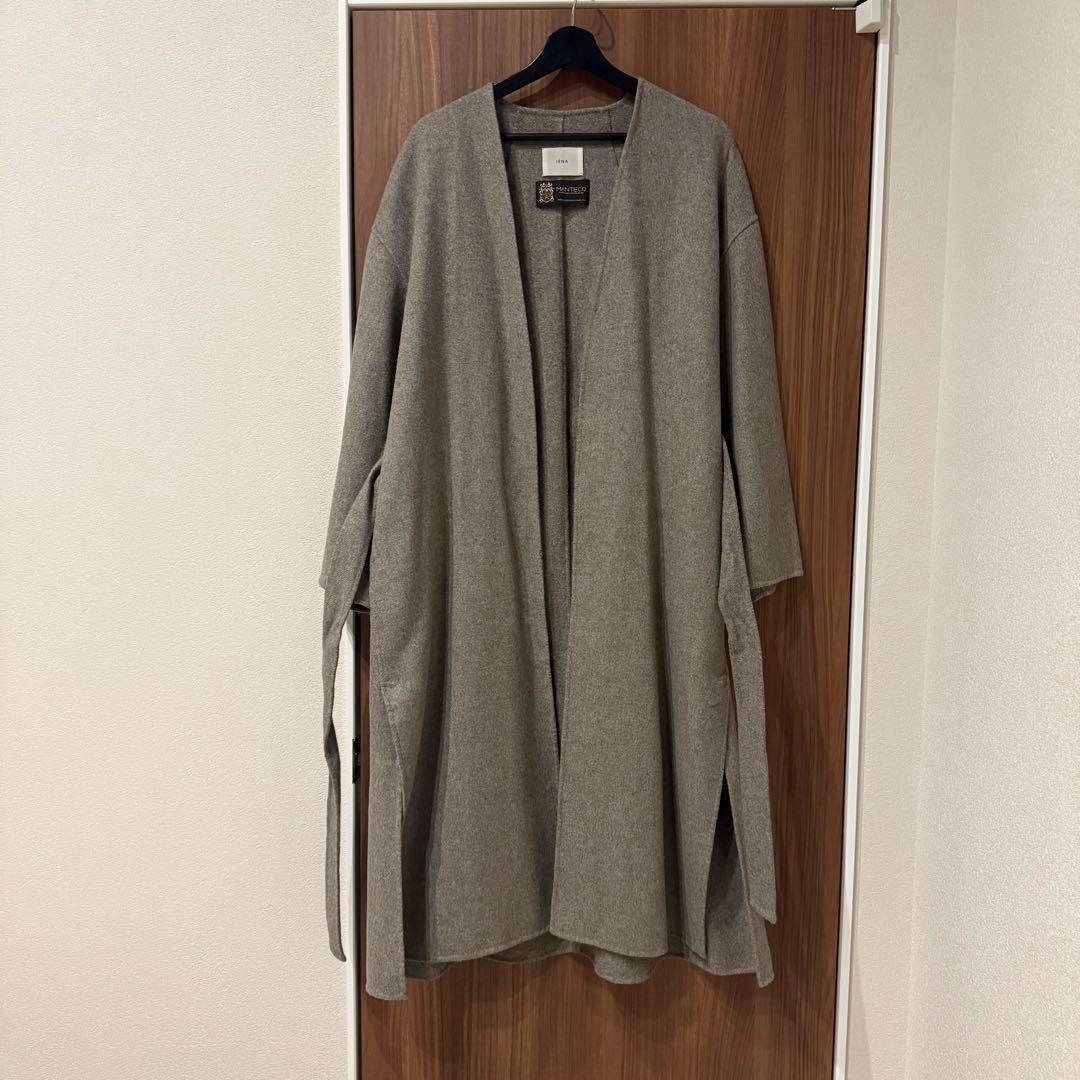 美品【IENA】MANTECO イエナ♡ダブルフェイス　ロングコート　サイズ38