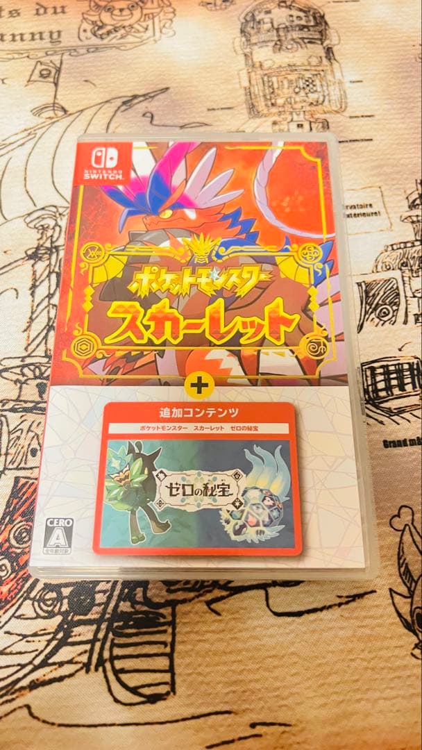 ポケットモンスター スカーレット➕ゼロの秘宝 ゲームソフト