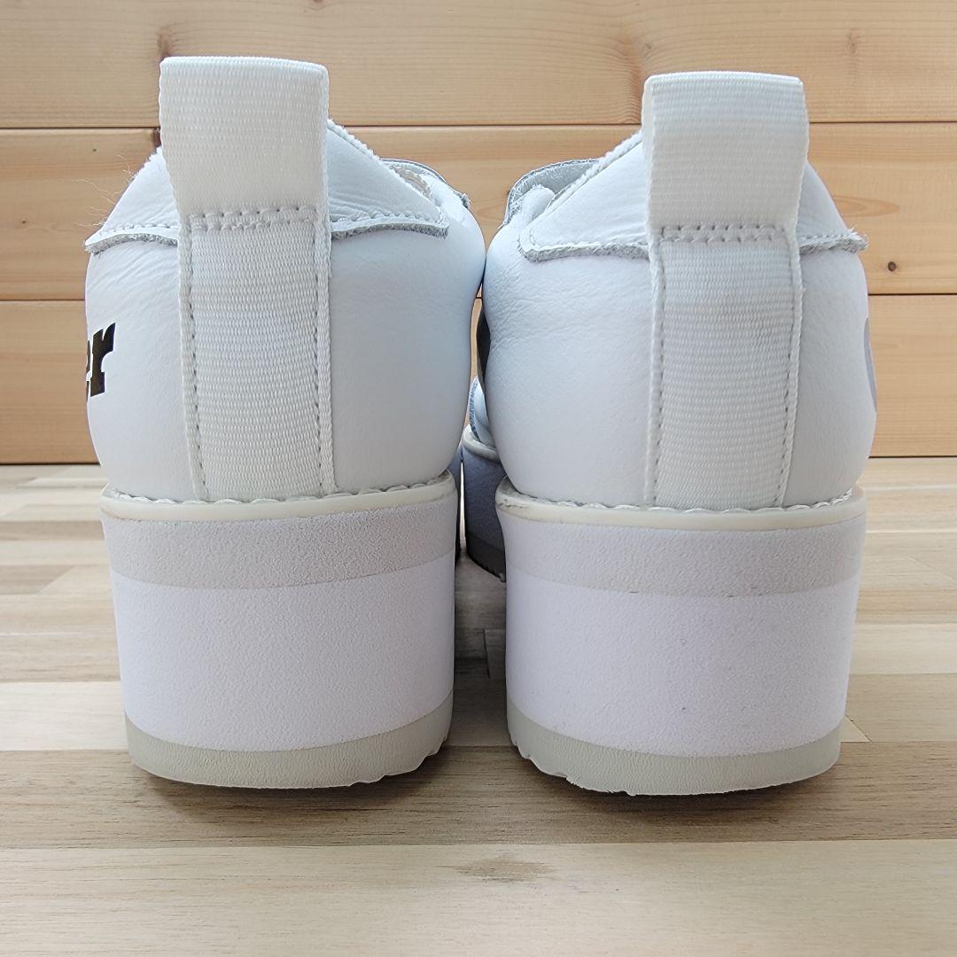 オニツカタイガー ウィメンズ デレゲーションチャンク ホワイト 23cm