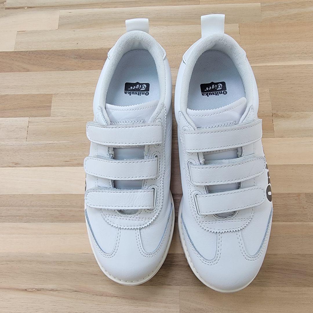 オニツカタイガー ウィメンズ デレゲーションチャンク ホワイト 23cm