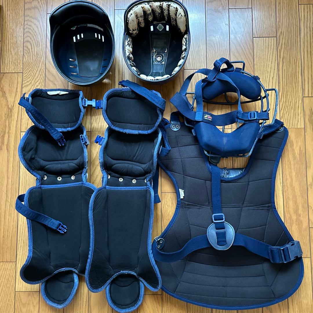 軟式用　キャッチャー防具