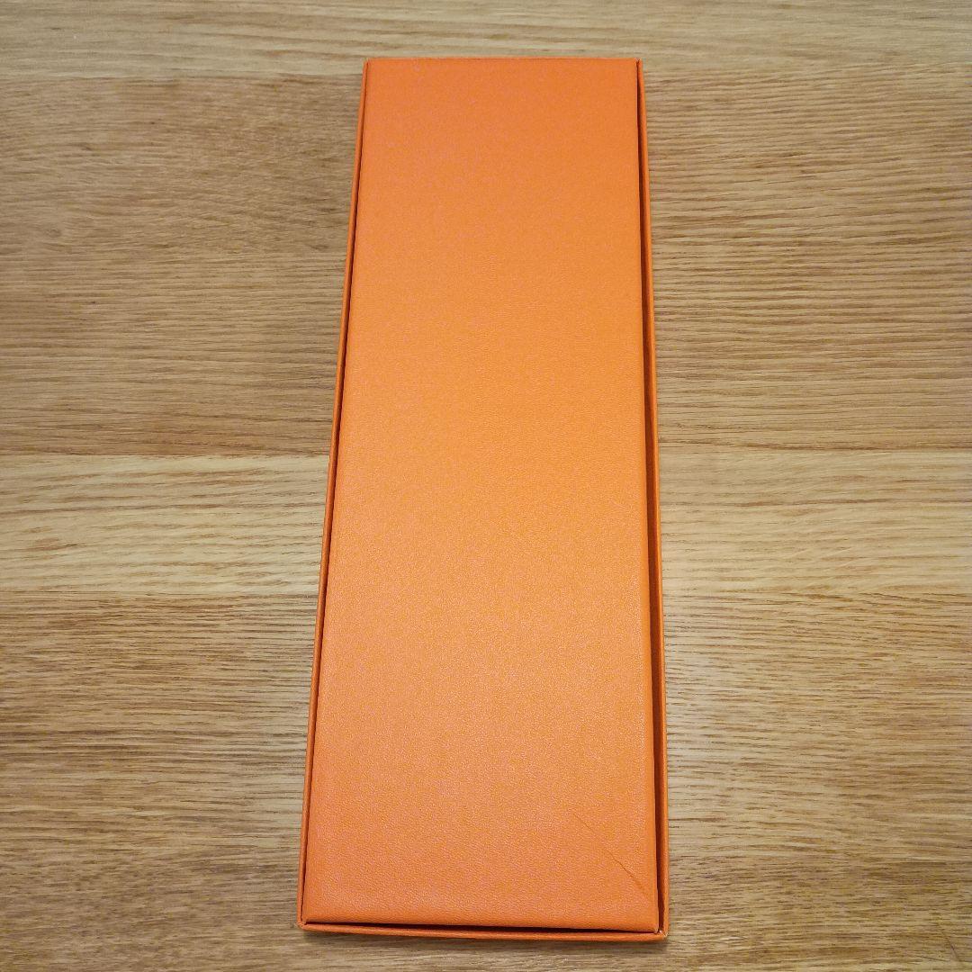 HERMES ネクタイ ネイビー 幾何学模様 箱付き　未使用品