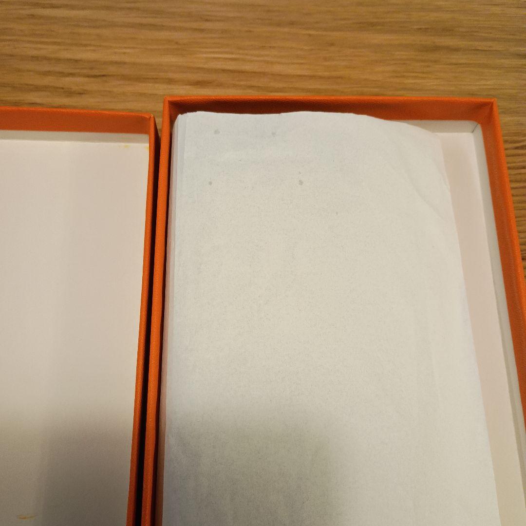 HERMES ネクタイ ネイビー 幾何学模様 箱付き　未使用品