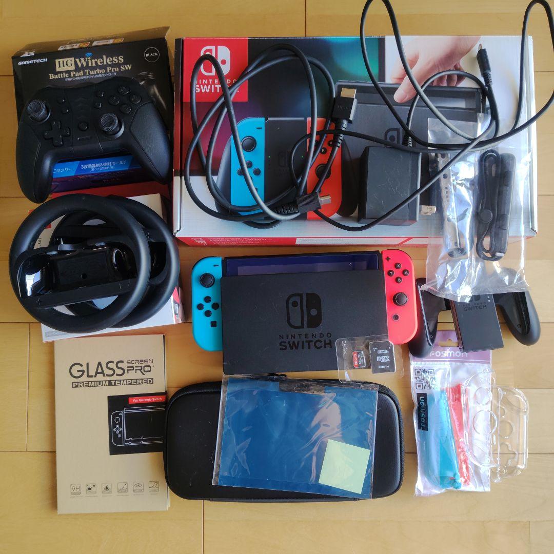 ✨美品✨Nintendo Switch 本体 ＋ SDカード・プロコン等セット