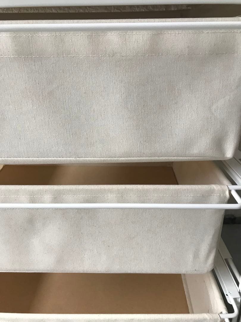 無印良品　 スチール　収納　引き出し　MUJI 帆布 ユニットシェルフ