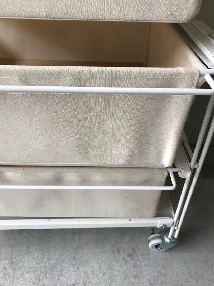 無印良品　 スチール　収納　引き出し　MUJI 帆布 ユニットシェルフ