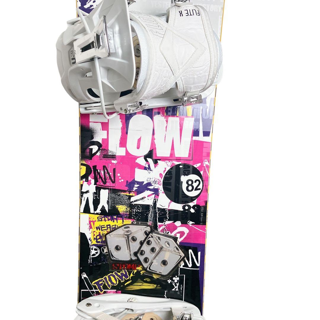 FLOW team 2009 スノーボード バインディングセット