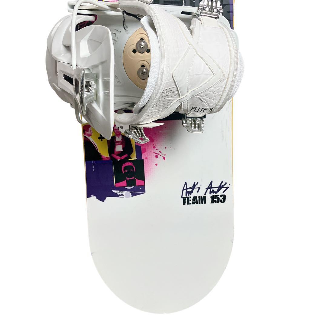 FLOW team 2009 スノーボード バインディングセット