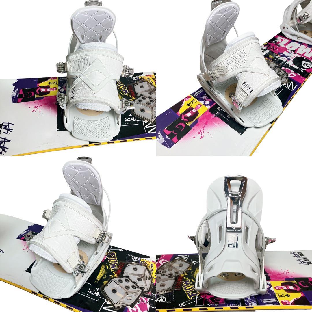 FLOW team 2009 スノーボード バインディングセット