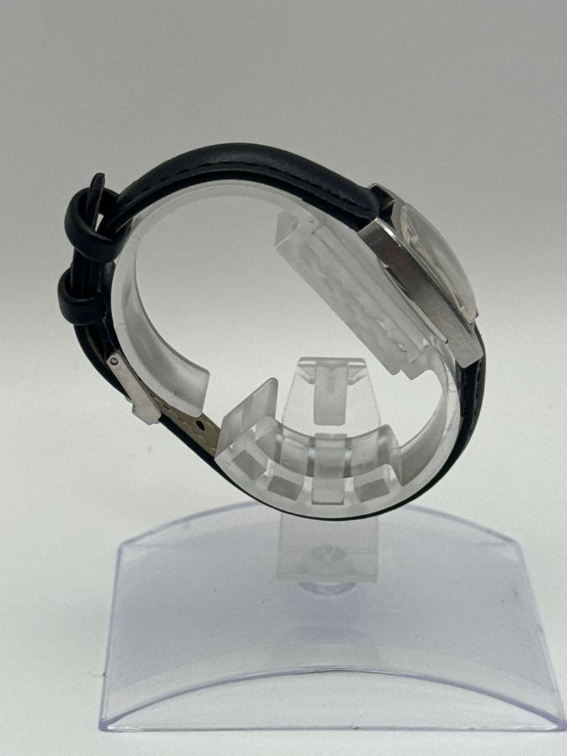 【稼動品】OMEGA デ・ヴィル 手巻き シルバー文字盤 新品ベルト オメガ