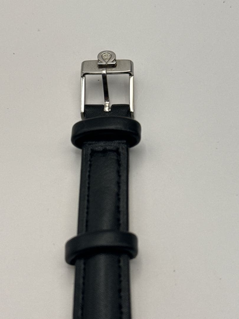 【稼動品】OMEGA デ・ヴィル 手巻き シルバー文字盤 新品ベルト オメガ